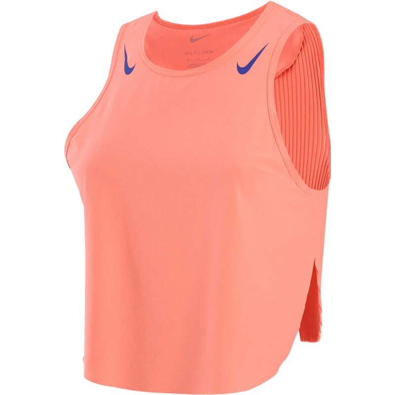 NIKE耐克女子Dri-FIT ADV夜跑系列短款运动跑步背心FN2714-605