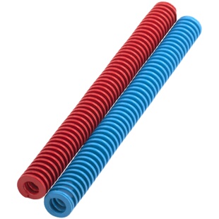 美标蓝色红色模具弹簧扁丝压簧矩形弹黄大小8/10/12/14/16/20/30