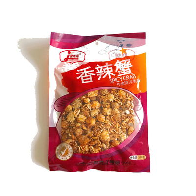佳美洋香辣蟹青岛特产即食小海蟹
