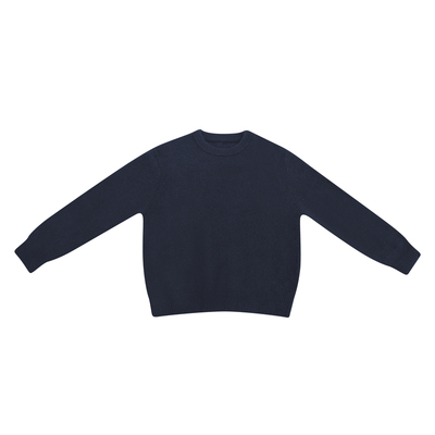 绵羊毛薄款毛衣女圆领