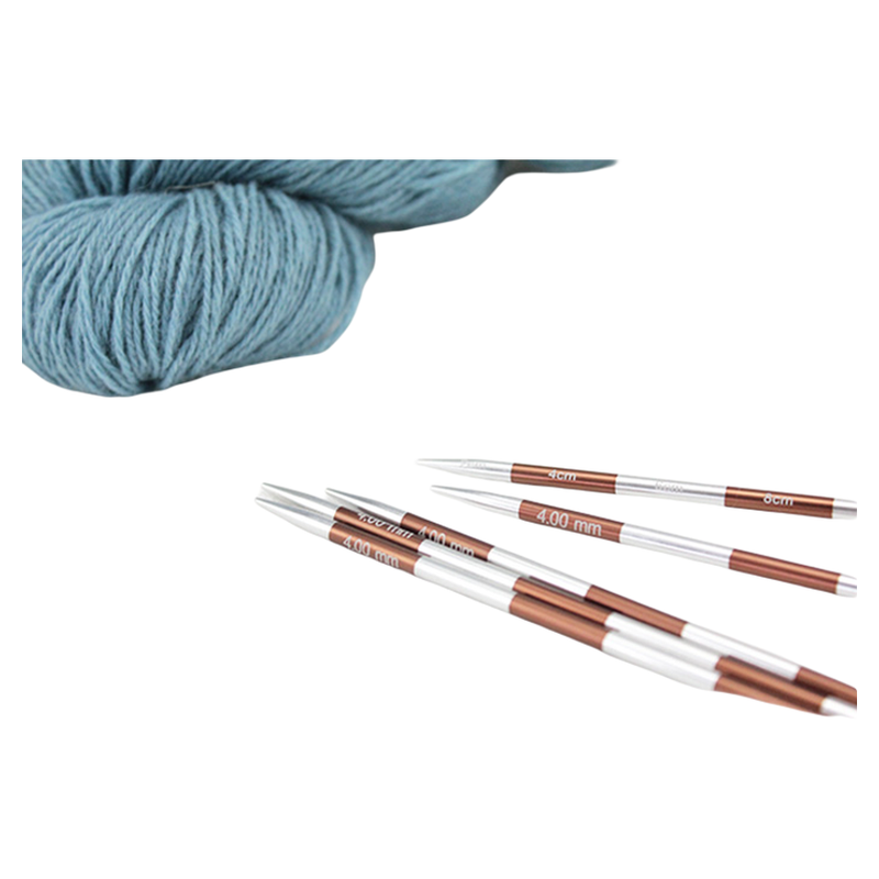 knitpro20cm铝制围巾帽子手套针