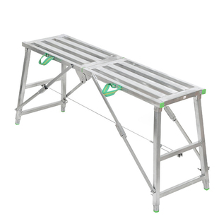 金玺马凳折叠工程升降加厚特厚装修可升降多功能刮腻子平台脚手架