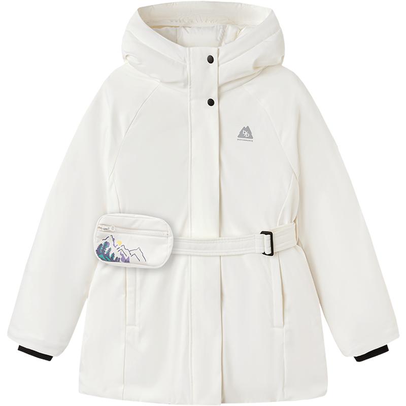 巴拉巴拉女童羽绒服中大童外套厚