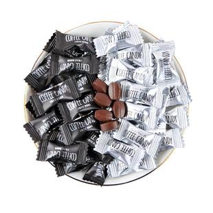 特浓咖啡糖网红即食咖啡豆糖非提神醒脑硬糖果迷你小开车零食批发