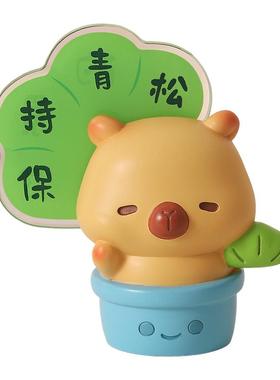 打工人工位解压发疯摆件装饰品
