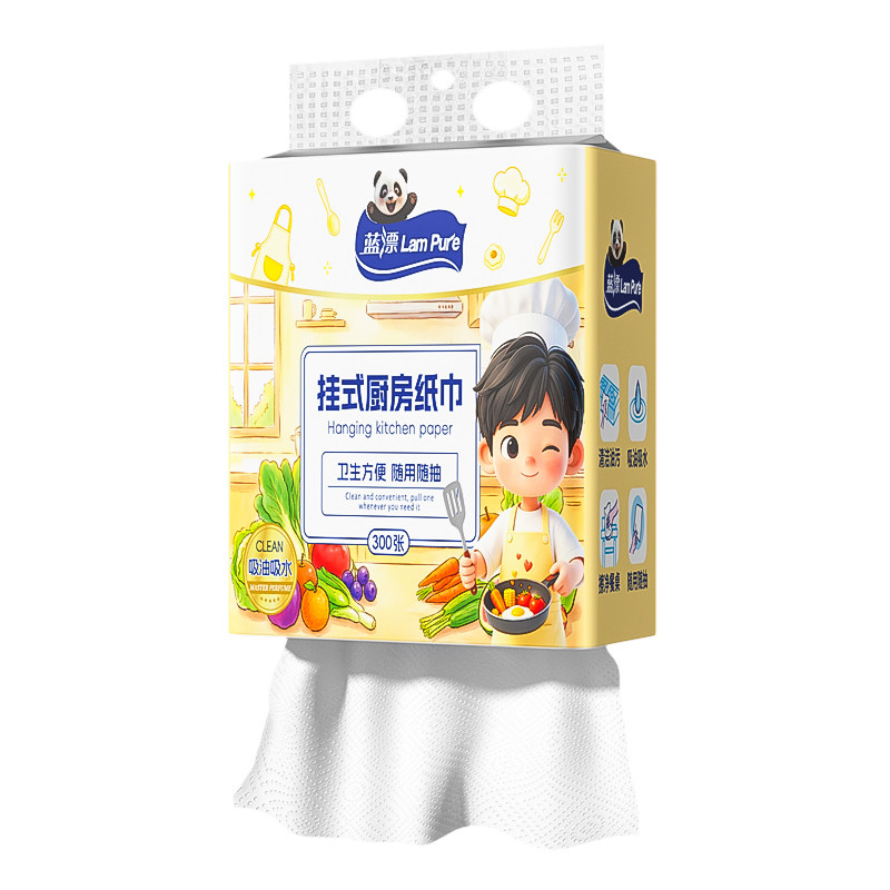 300张~悬挂式厨房纸巾