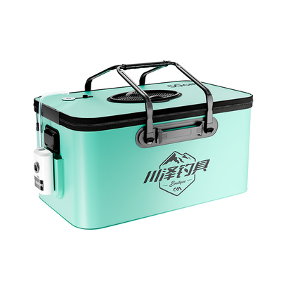 川泽活鱼桶鱼护桶钓鱼桶一体硬壳