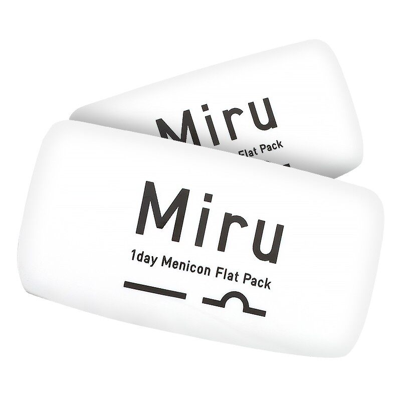 米如Miru日抛盒30片装隐形近视眼镜旗舰店日本官方正品一次性