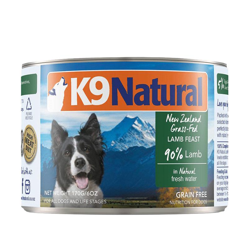 Pet Inn纽西兰K9 Natural狗罐头拌饭鸡牛羊肉湿粮犬主食零食罐