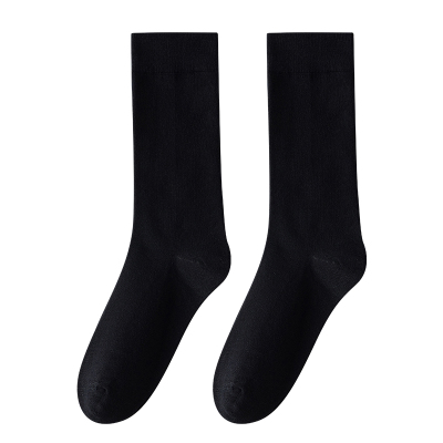 长筒袜子女大码40秋冬季中筒袜41纯棉防臭吸汗加肥加大43宽松长袜