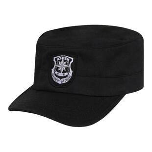 保安帽子男款新式执勤作训工作帽男士专用正品高级春秋安保可调节