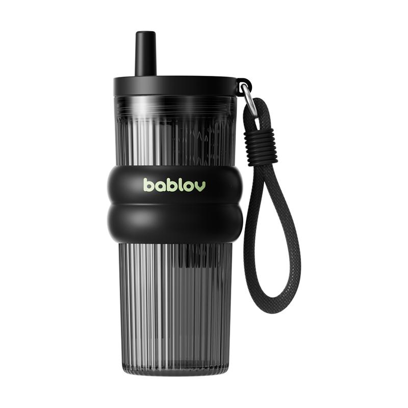 bablov花伴森Tritan吸管凉爽水杯