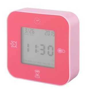 宜家闹钟台钟 电子钟 洛托普温度计闹铃计时器多功能闹钟学生床头