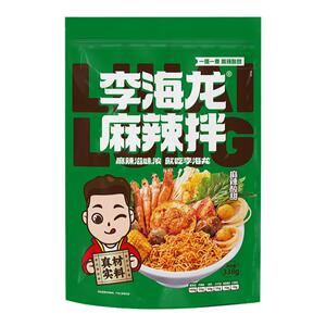 李海龙麻辣烫麻辣拌抚顺麻辣拌东北酸甜干拌面麻辣香锅半成品
