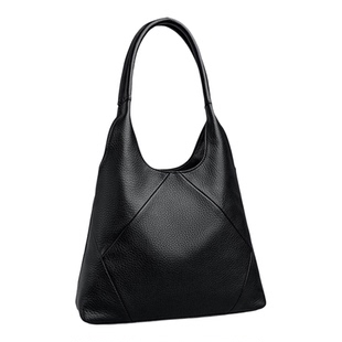 袋鼠真皮包包女士2025新款大包腋下包大容量包包单肩包女冬天包包