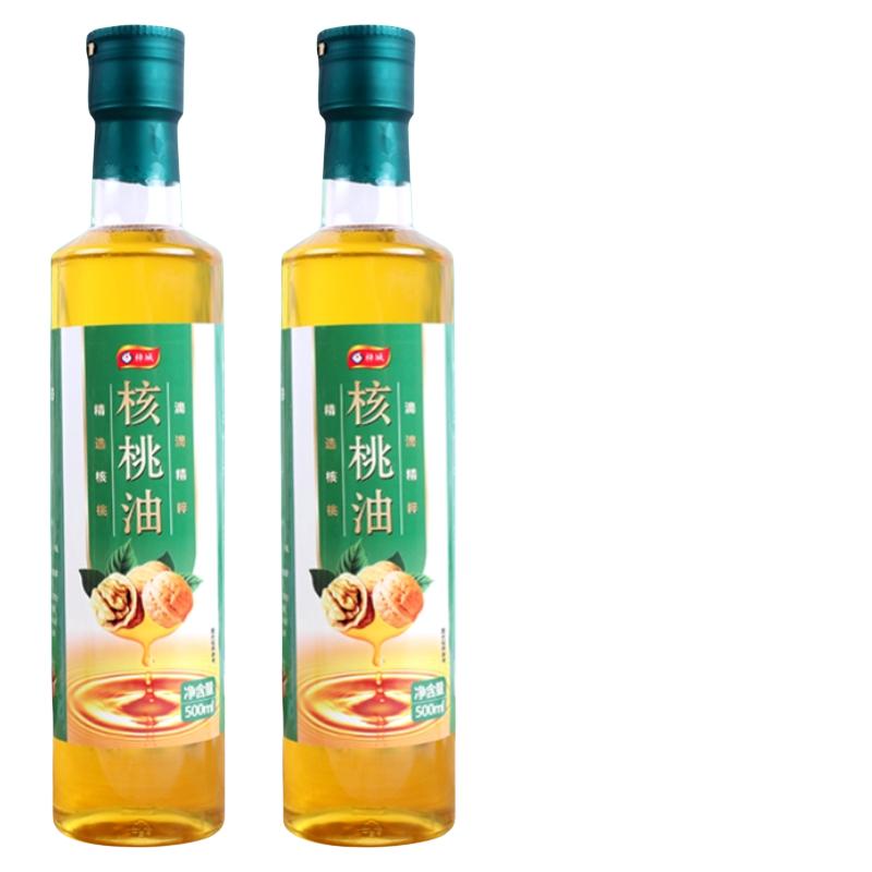 纯正核桃油食用油冷榨一级食用油 送婴儿宝宝专用辅食食谱