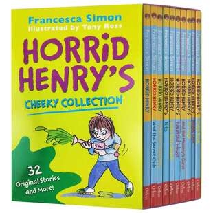 淘气包亨利10册套装 英文原版 Horrid Henry's Cheeky Collection 英文版儿童小说章节书 进口原版英语书籍