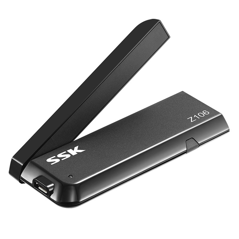 ssk飚王手机无线投屏器hdmi高清1080p会议投影苹果安卓电视同屏器