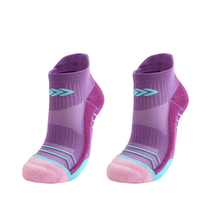 马拉松跑步运动袜子女短袜毛巾底吸汗速干透气羽毛球袜徒步网球袜
