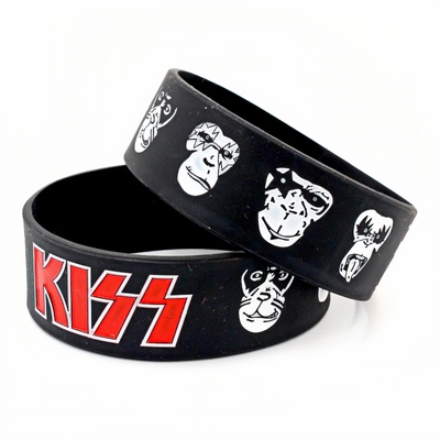 朋克摇滚乐队文创硅胶手环