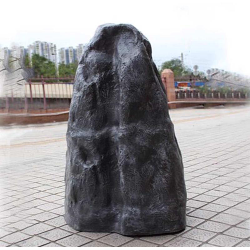 仿真石头空心立式井盖石头假山电箱灯箱装饰摆件橱窗展厅店铺道具