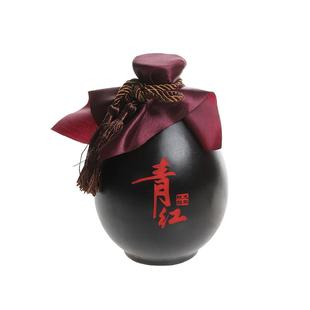 福建青红酒九年陈酿500ml/瓶红曲糯米黄酒半干型