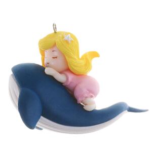 潜水员彩色胖子鱼缸造景装饰漂浮鲸鱼女孩水族箱饰品创意小摆件