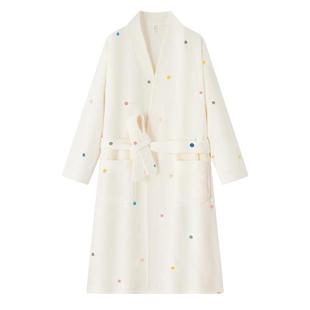 珊瑚绒睡袍冬加厚女冬季加绒秋冬睡衣可外穿长袍冬天女士浴袍毛绒