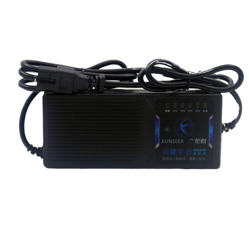迈特电动车电瓶车充电器48V伏12Ah60V72V20A安新日三轮车自动断电