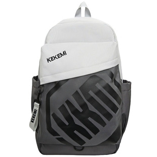 高中生书包双肩包女大学生大容量户外黑色背包尼龙男时尚电脑包潮