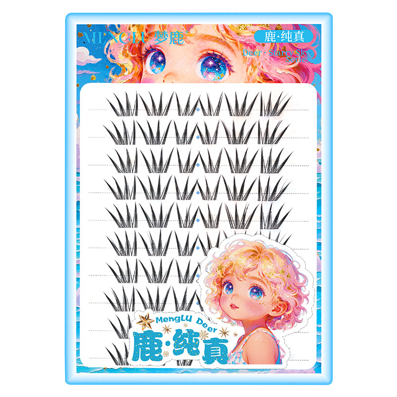 梦鹿天使蕾蕾超软浓密假睫毛