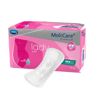 Molicare妙力安加适进口女性吸水巾成人漏尿专用卫生巾产妇护垫