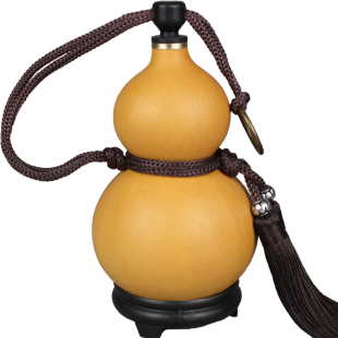 酒葫芦天然开口济公葫芦瓶随身水壶装酒装水防渗仿古大号酒壶摆件