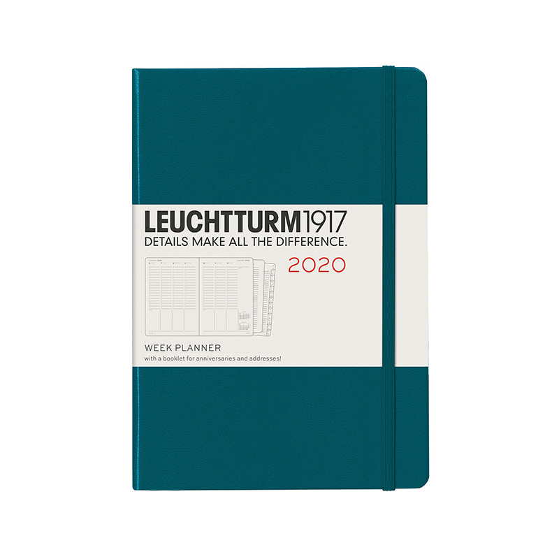 LEUCHTTURM1917德国灯塔周记2021日程本周计划本A5效率手册手账本