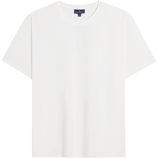 [2件装]Brooks Brothers/布克兄弟男士夏正肩黑白两件装短袖T恤