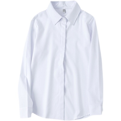 长袖衬衫秋冬装新款加绒单排多扣