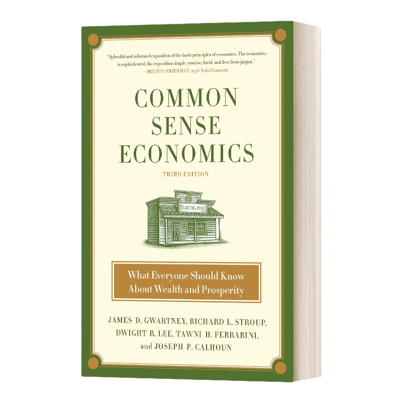 经济学常识 英文原版 Common Sense Economics 第三版 英文版 进口英语原版书籍