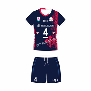 新款排球服定制女斯坎迪奇俱乐部同款比赛队服气排球服学生运动服