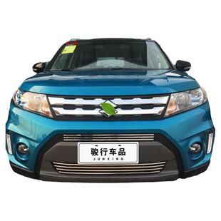 铃木维特拉中网改装专用装饰亮条启悦汽车防虫网前杠防护配件用品