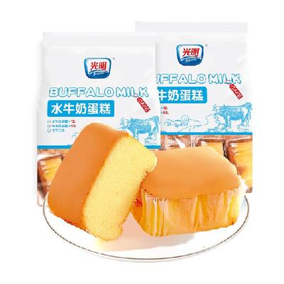 光明水牛奶蛋糕410g×2袋