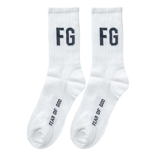 5双潮牌袜子男长袜中筒纯棉春秋夏季FG复线运动情侣ins潮流长筒袜