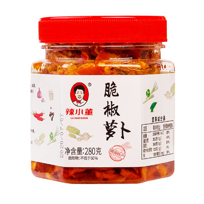 辣小董脆椒萝卜湘西外婆菜