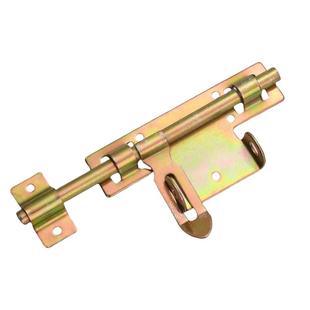 加厚加粗镀彩锌铁门栓老式焊接门栓可挂锁横插销木门铁门防盗门闩