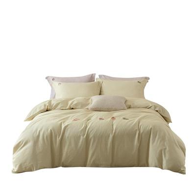 乐优家磨毛四件套纯棉新款全棉被套床单秋冬季加厚床上用品2025新