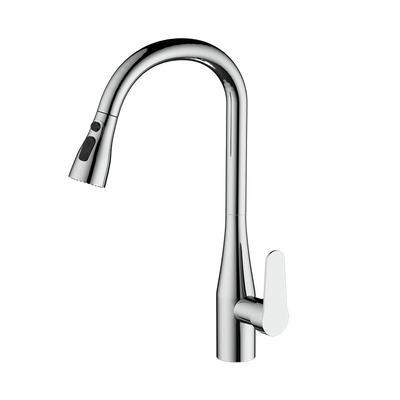 雅兰登厨房水龙头抽拉式冷热水