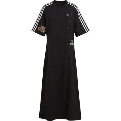 阿迪达斯三叶草女子透气连衣裙