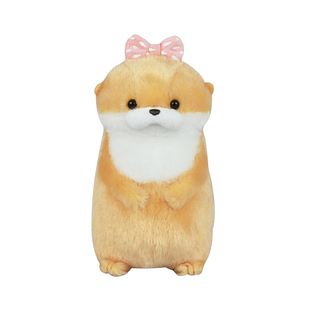 日本进口AMUFUN amuse水獭挂件抱鱼海獭玩偶 可爱毛绒萌 托獭天王