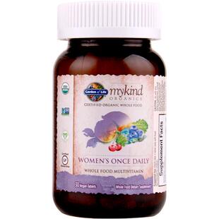 【自营】生命花园有机女性复合维生素成人男性VC维生素v矿物质B族