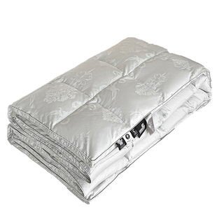 羽绒被套被壳自充绒旗舰店全棉双层内胆半成品自己填充防钻绒静音