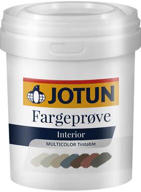 JOTUN佐敦1L试色漆环保装乳胶漆面漆内墙漆家用自刷可调色涂料